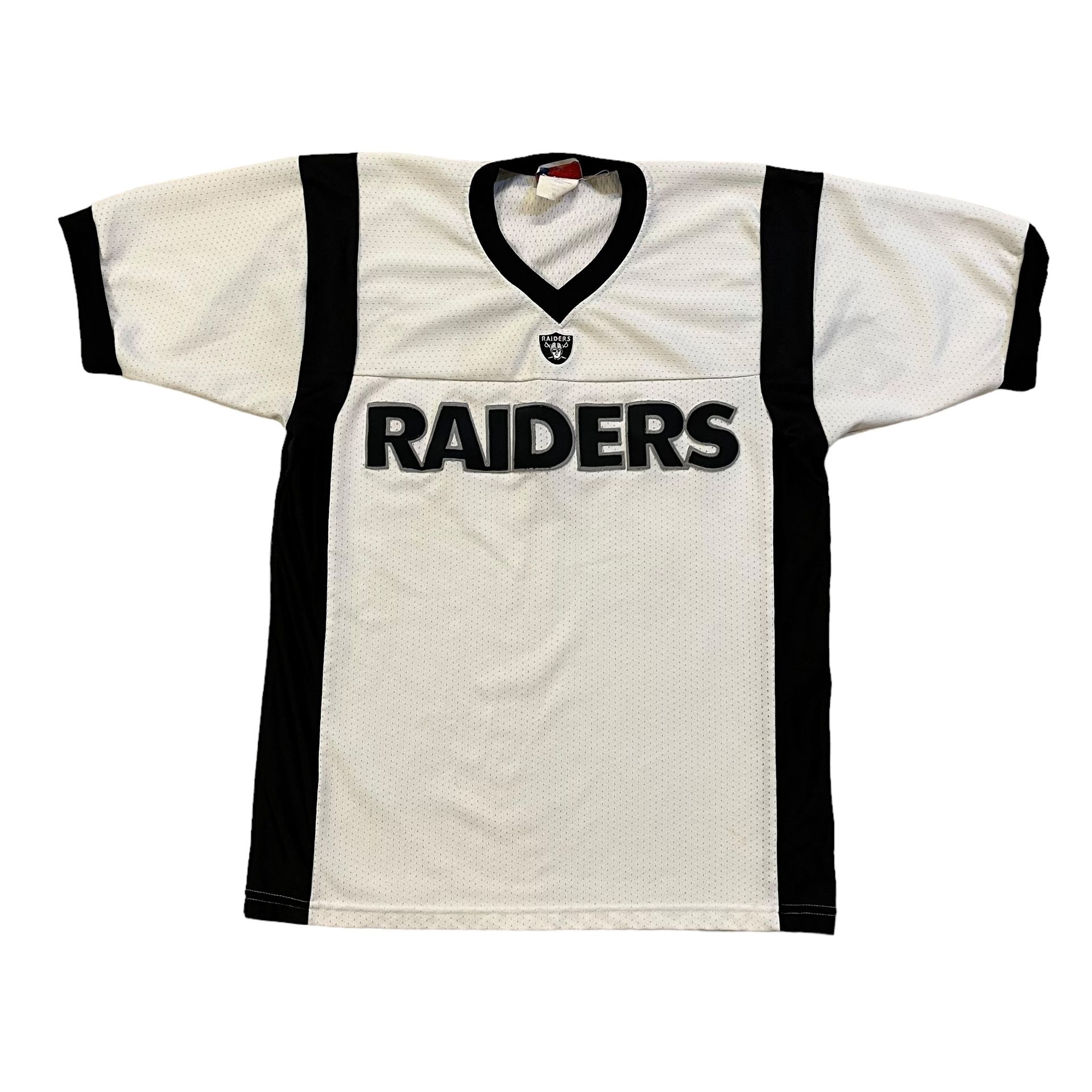 Vintage NFL Raiders Football Team Apparel Jersey Majestic Mens Size M No Number