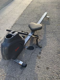 Sunny Health & Fitness Multi-Function Premium Magnetic Rowing Machine