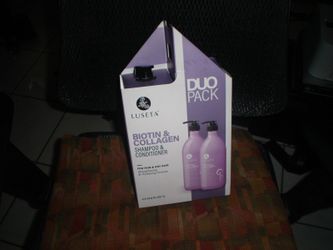 Luseta Biotin and Collagen Shampoo and Conditioner Set (2 x 33.8 oz.)
