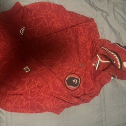 BAPE 30th Anniversary Line Camo Shark Full Zip Hoodie 