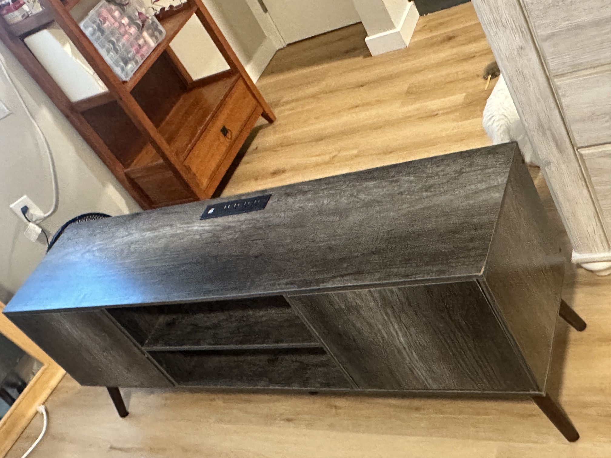 TV Stand Grey And Black