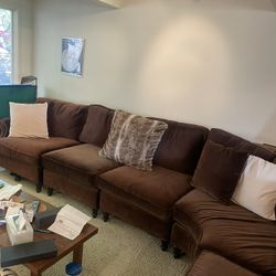Espresso Family Couch 