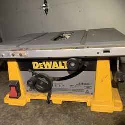 Dewalt Table Saw ( Just The Table)