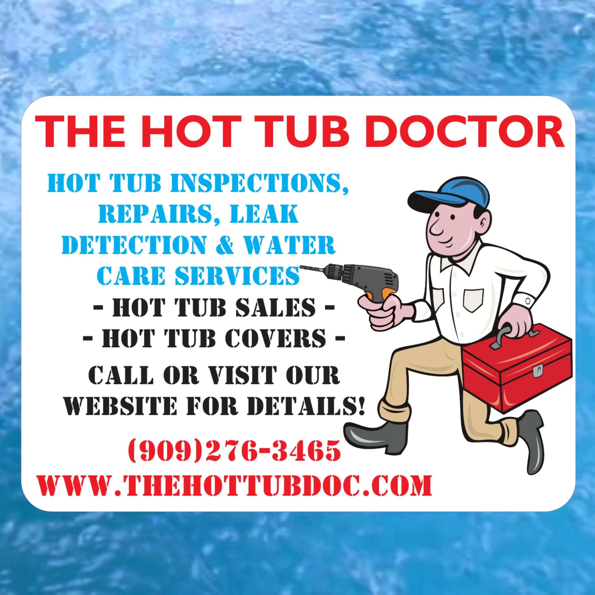 Hot Tub Jacuzzi Clean-ing/ - Ins-pection/