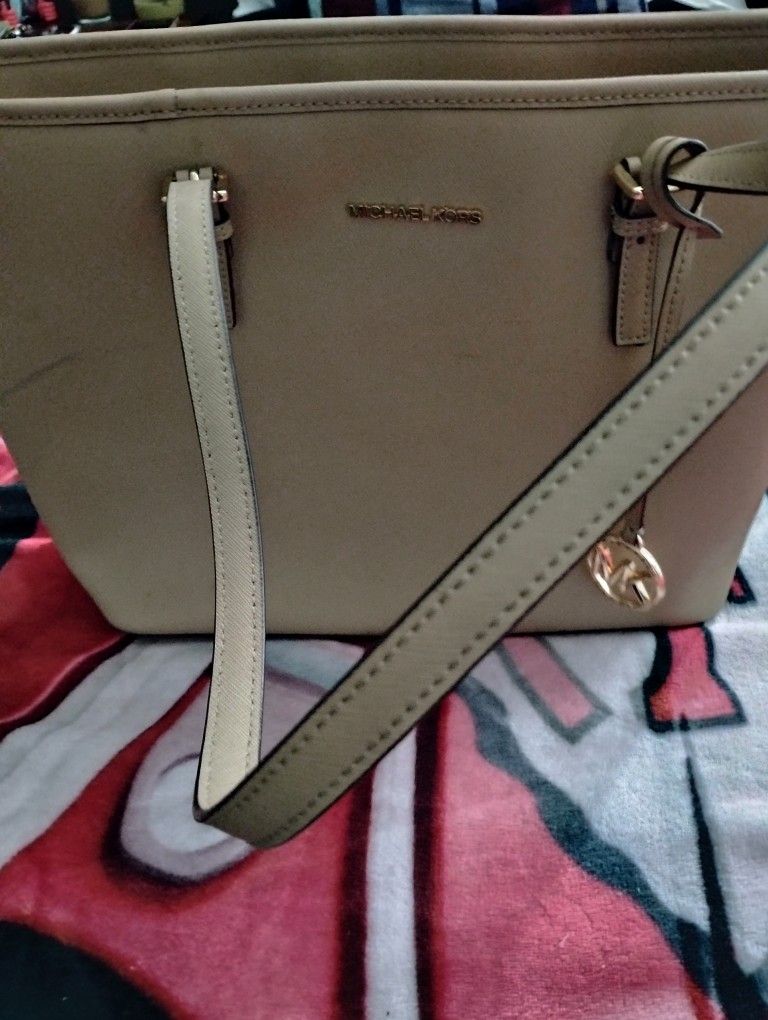 Michael Kors Purse Beige