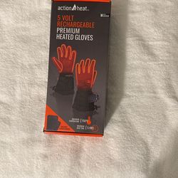 Action Heat 5Volt Rechargeable Premium Heated Gloves 