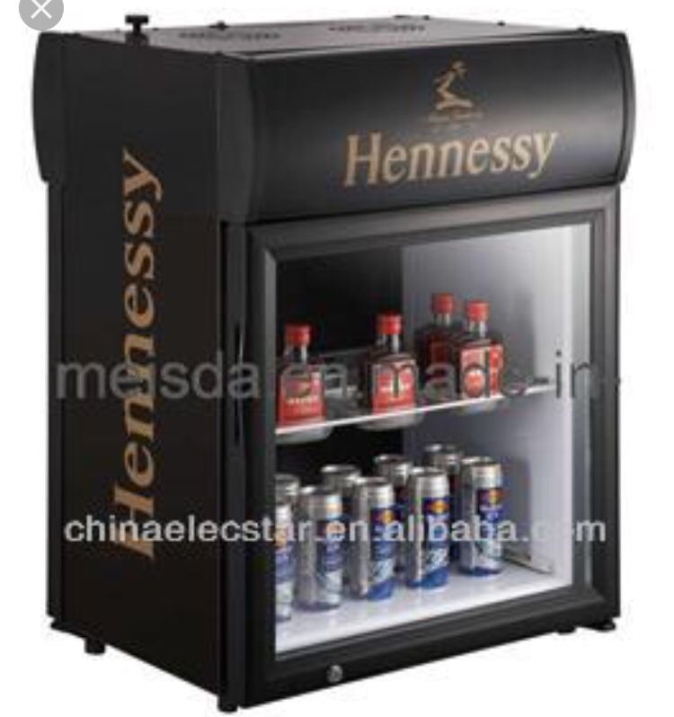 Hennessy 35L pass-through refrigerator