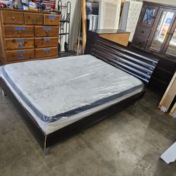 Queen Bed And Mattress 