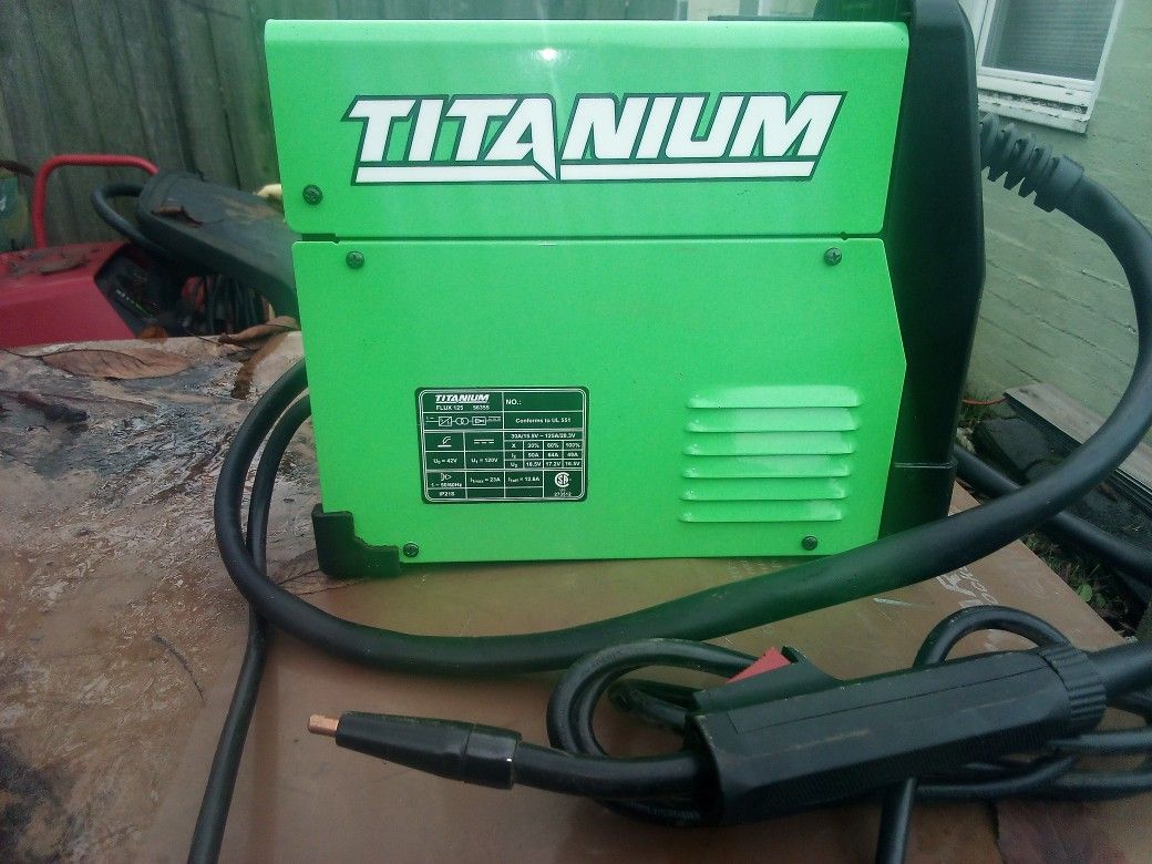 Titanium Flux 125 / 125amp Welder 