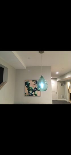 Pottery Barn Teen Teardrop Pendant Light