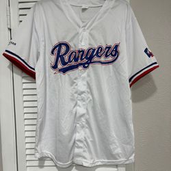 Texas Rangers Jersey Shirt XL