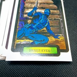 G.I. JOE 1987 Comic Images Arah Files Incomplete Set Of 52 Of 55 Cards