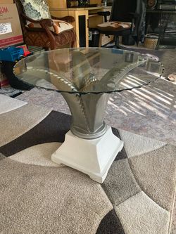 Glass table