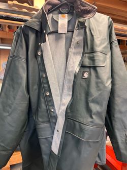 Working professionals rain gear!