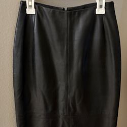 Leather Skirt 