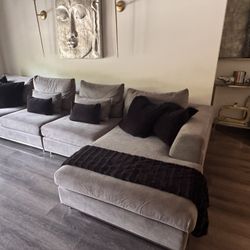 Large Grey Sectional 