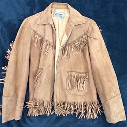 K-BAR-Z Ranchwear Vintage Suede Jacket, Youth Size 16