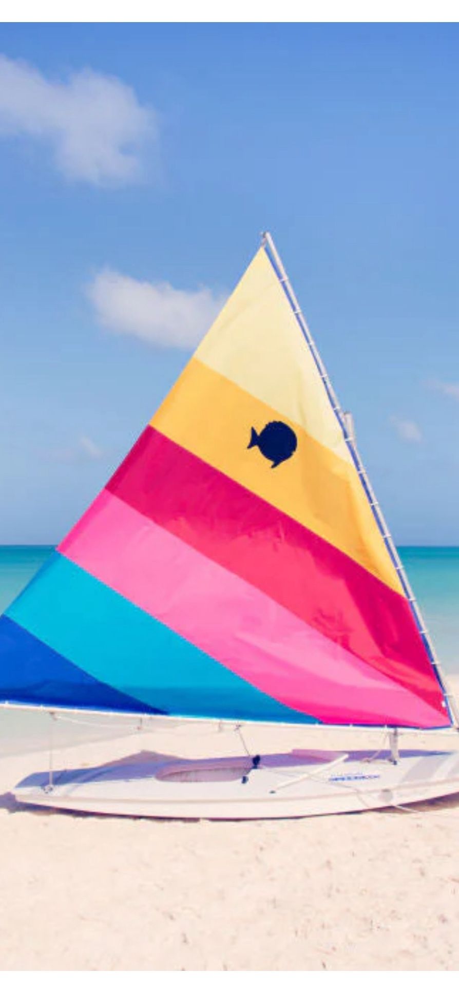 1977 Sunfish Sail Boat