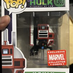 Funko Pop! K.E.V.I.N. #1303 - Marvel Collector Corps Exclusive (She-Hulk)