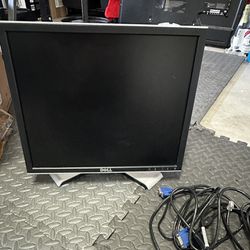 Dell Computer Monitor and Cables