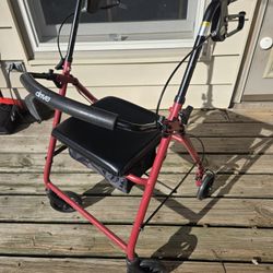 Rollator Rolling Walker With Seat by DRIVE