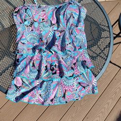 Two Bathing Suit Tops Size 8 and Size 10