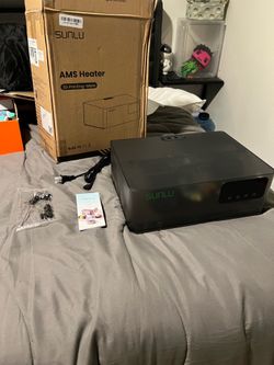 SUNLU AMS Heater, Filament Dryer Box for Bambu Lab AMS, Enables Drying while Printing,Easy to Use