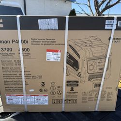 Cummins P4500i Inverter Generator • A058U955