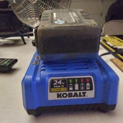 Battery And Charger Kobalt