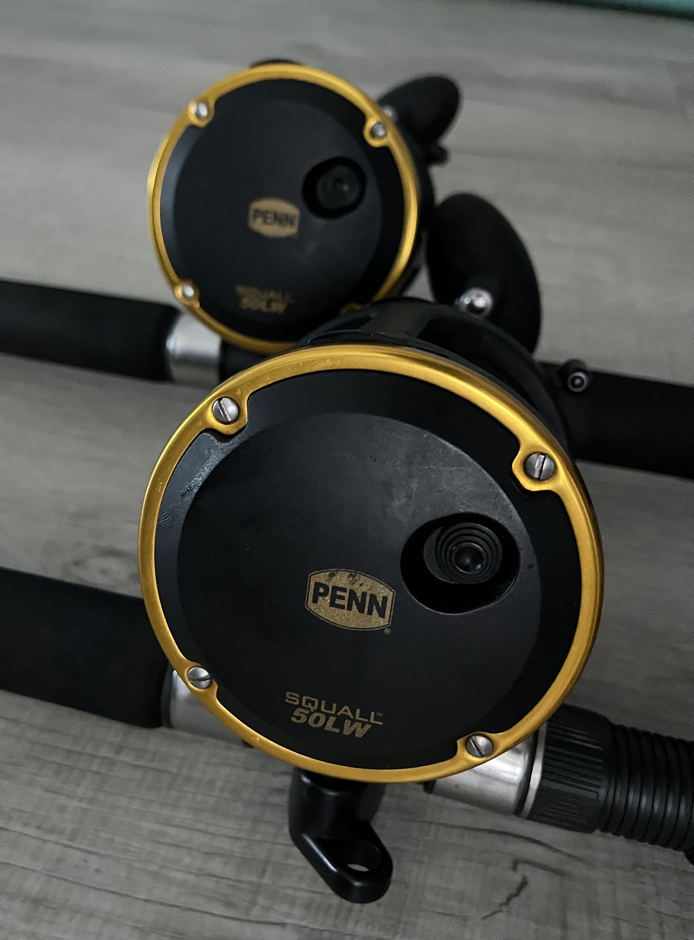 Penn Squall 50LW fishing rod/reel combos