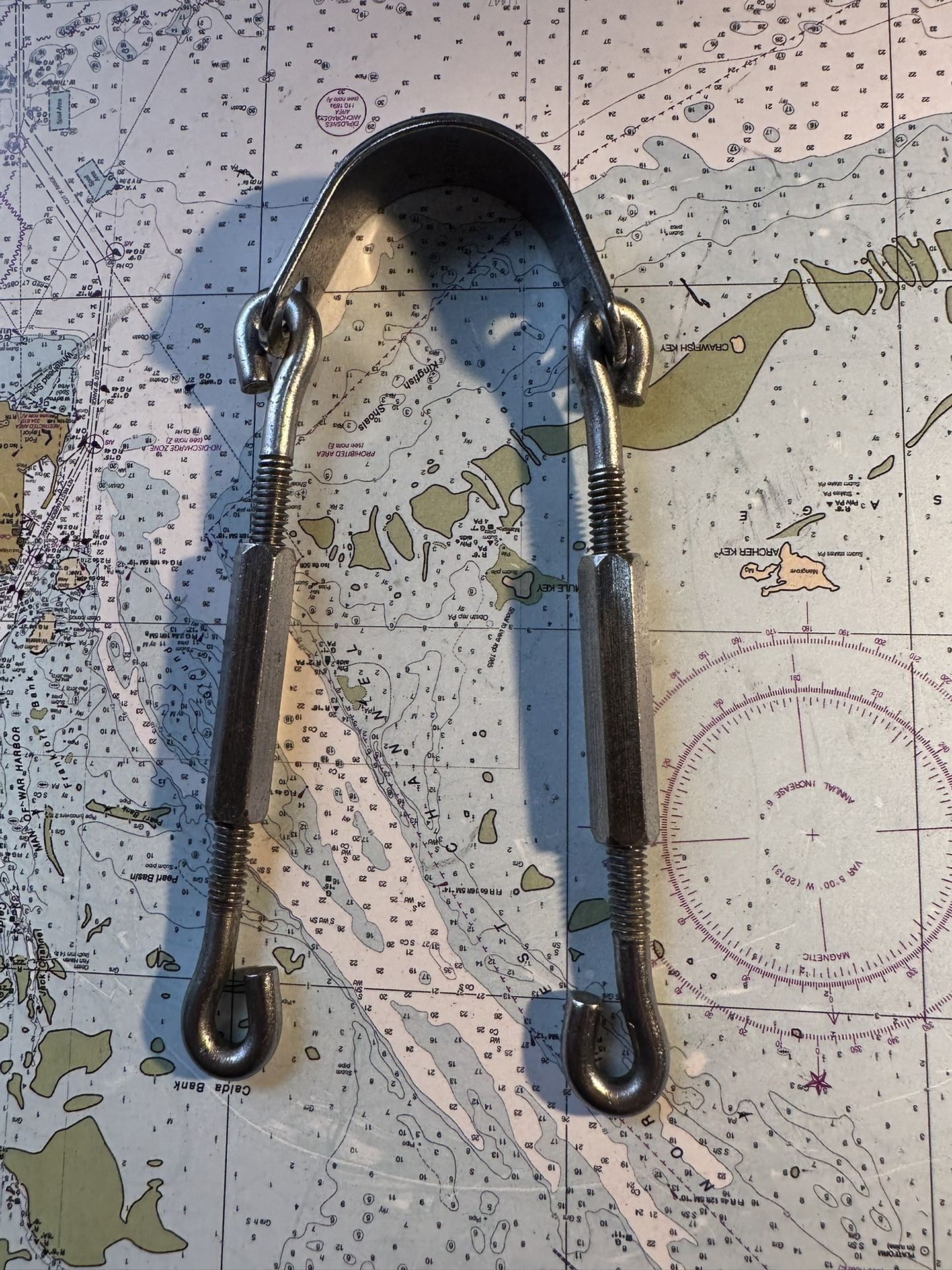 Penn 56C-116 Rod Clamp. Fits International 80’s and Senators 10/0 and 12/0. 