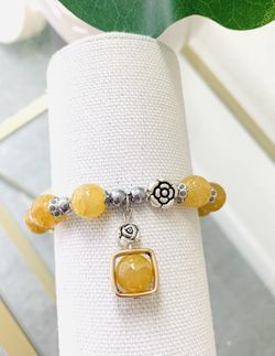 Glass Bead Bracelet