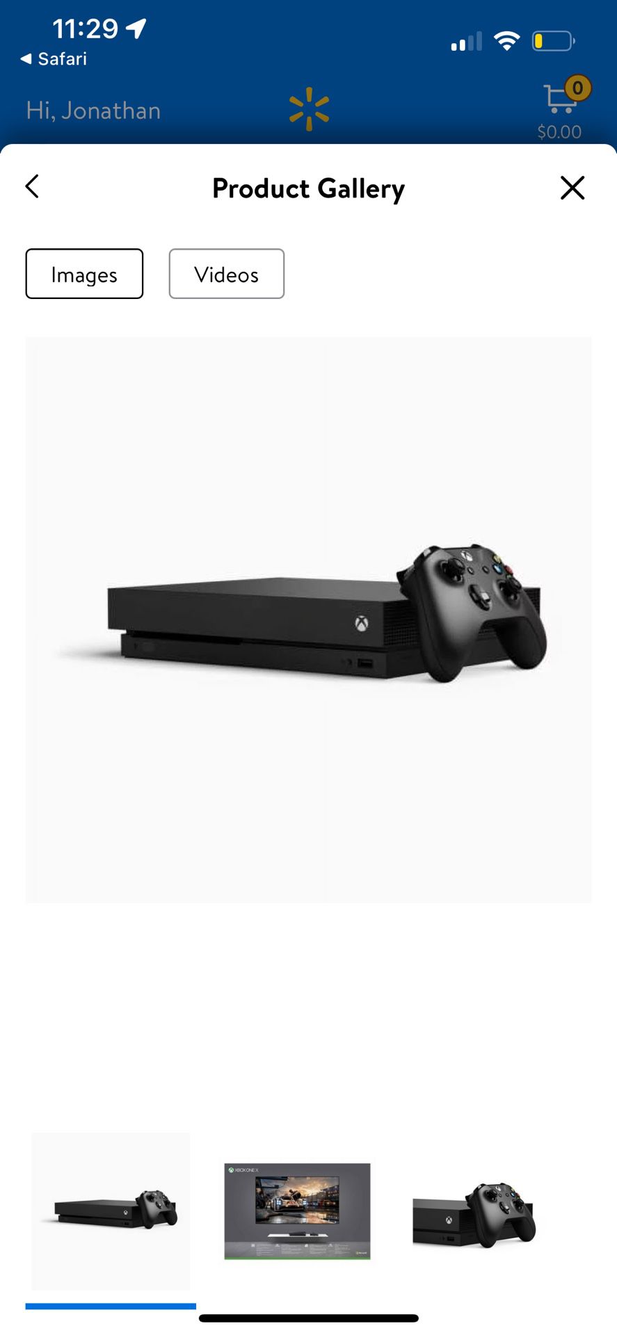Xbox One X  1 TB W/ Controller And Cords Needed 