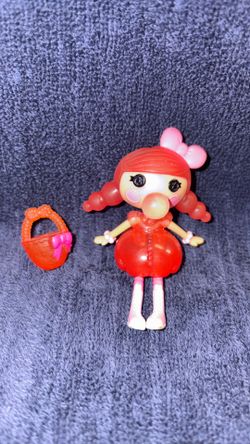 Lalaloopsy  Mini. Doll.   Rare. Bubbles. Smack. N. Pop