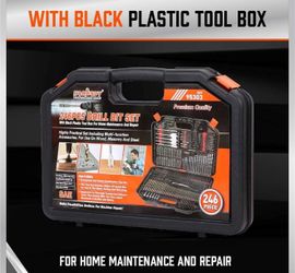 Drill bit set 246 pcs