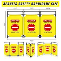 3 Panel Safety Barricade