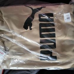 Brown/beige Puma Hoodie