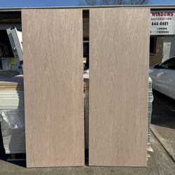 Steves & Sons 30 in. x 80 in. Flush Hollow Core Unfinished Hardwood Interior Door Slab