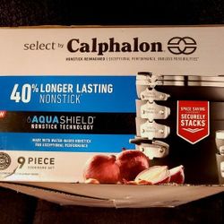 Calphalon Select By Calphalon Space-saving Aquashield Nonstick 14