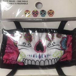 Sugar Skull Face Mask