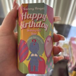 Sonny Angel Happy Birthday 
