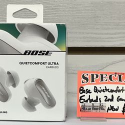 Bose Quietcomfort Ultra Earbuds, 2nd Gen Wireless Bluetooth New 