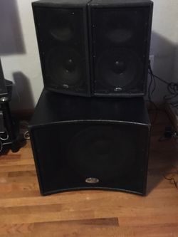 Power Subwoofer and speakers 🔊 1000 watts