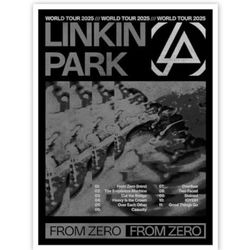 Linkin Park From Zero Amazon Music App Exclusive Poster