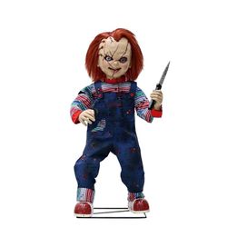 3.5' Animated LED Scarred Chucky Doll