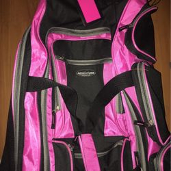 Adventure Travelers Club 30” Hot Pink Duffle Bag