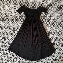 Black Summer Dress Size Large