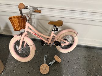 Aceger Girl's Bike with Training Wheels