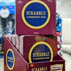 Scrabble Boardgame Nostalgia Edition in Collectible Tin by Winning Solutions
