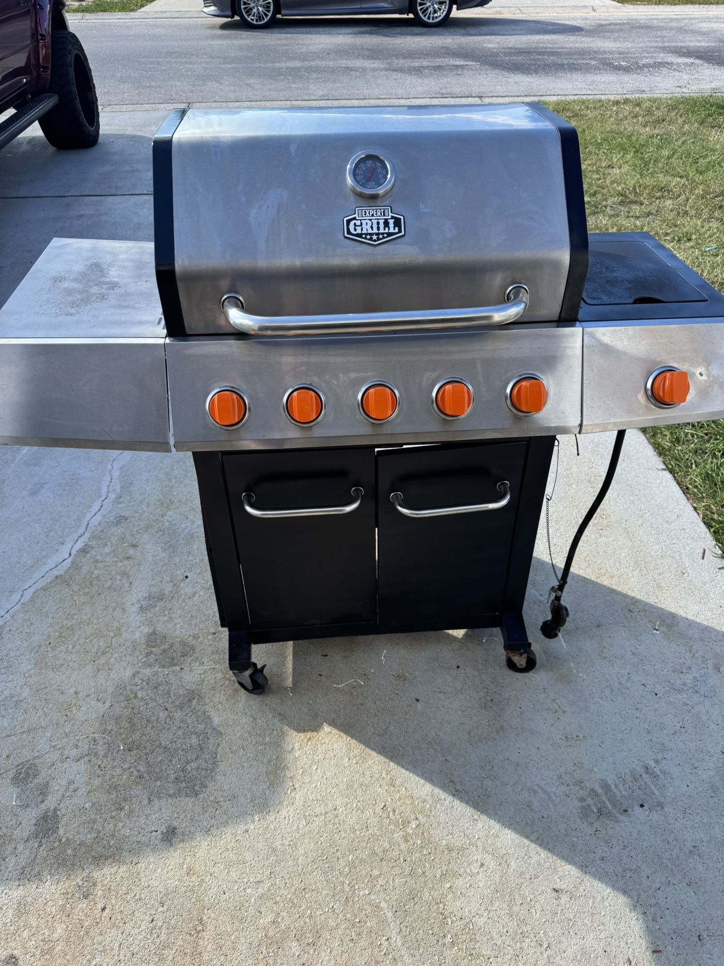 5 Burner With A Side Pilot